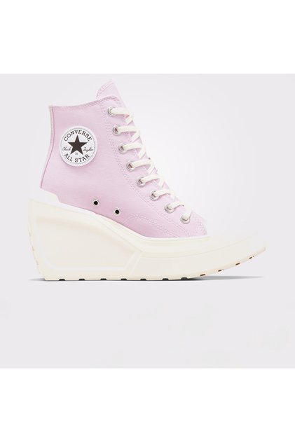 Chuck 70 De Luxe Wedge Unisex Pembe Platform Sneaker