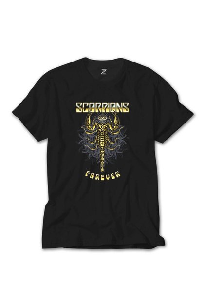 Μαύρο T-Shirt Scorpions Forever