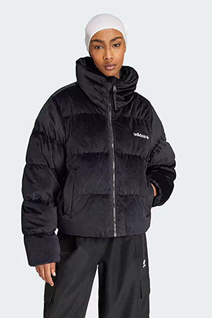 AMERI VELVET DOWN JACKET ブラック adidas Kadın Mont Velvet Down Jkt Iw8439 - Fiyatı, Yorumları