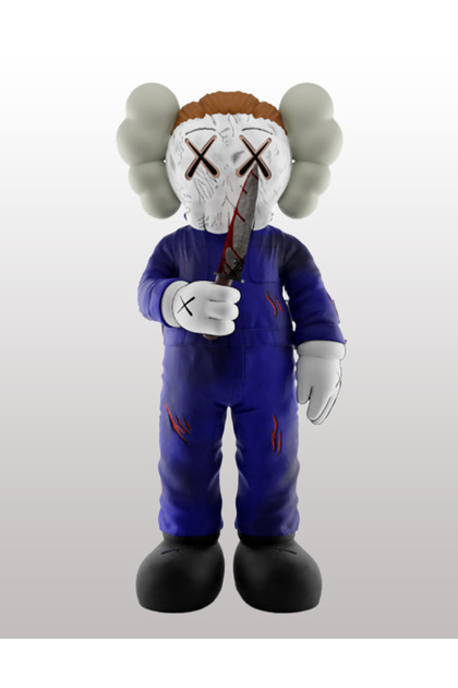 TuransoyCraft Kaws Parçalanmış Companion Figür Büyük Boy 20CM