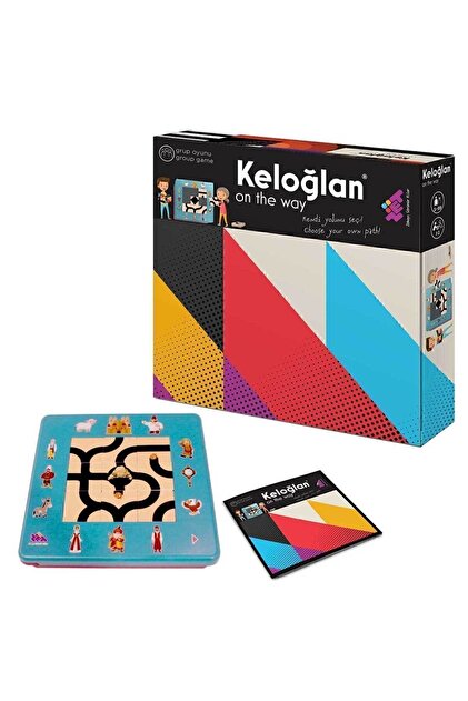 Keloğlan On The Way Zeka ve Akıl Oyunu 3+ Yaş 1+ Oyuncu