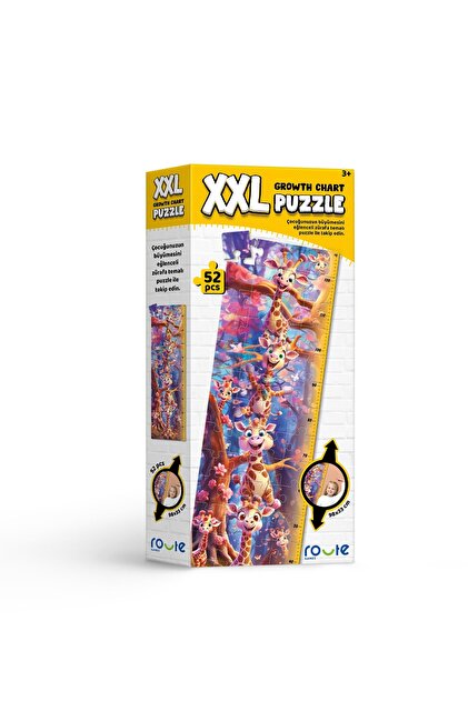 ROUTE Xxl Puzzle Eğlenceli Zürafalar 98* 33 Cm - Fiyatı, Yorumları