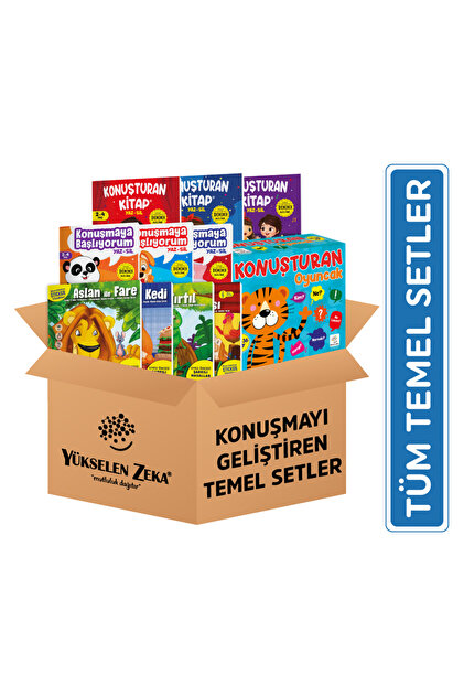 yükselen zeka Konuşmayı Geliştiren Temel Setler Kolisi - Fiyatı
