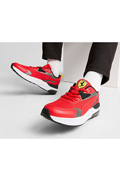 Puma Ferrari Vis2K Erkek Günlük Ayakkabı 30829604 Kırmızı - Fiyatı