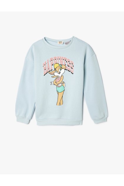 Lola Bunny Sweat Licensed Crew Neck Long Sleeve Ribbon