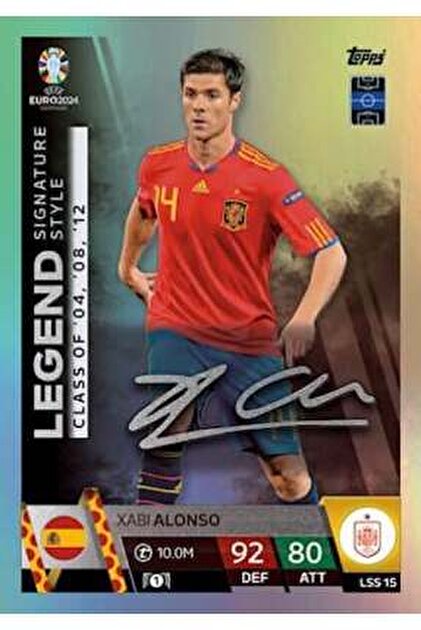 Topps Match Attax Euro 2024 Futbol Kartları Legend Signature Style