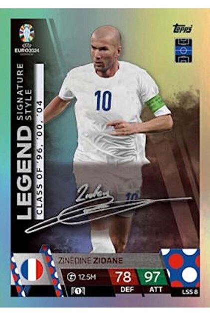 Topps Match Attax Euro 2024 Futbol Kartları Legend Signature Style
