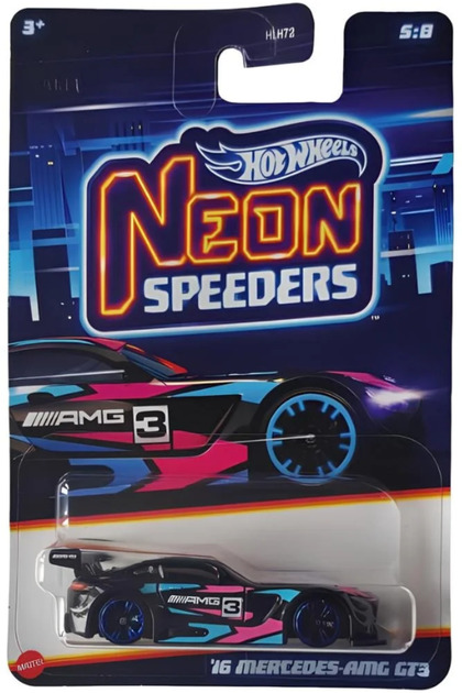 omocha1963yoshi様 ベリカードセット② HOT WHEELS Neon Speeders 2 '16 Mercedes-AMG GT3 - Fiyatı, Yorumları