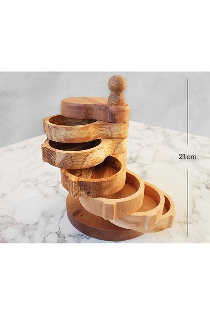 Wooden Spice Rack Spice Set