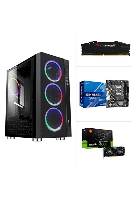 OEM Özlenen Sistem X1 - İ5 12400F + RTX 4060 8GB + 16GB RAM +