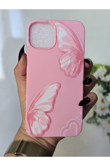 Iphone 13/14 Uyumlu İçi Kadife Baskılı Lansman Kılıf