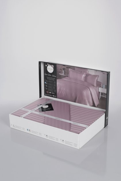 DELUXE Cotton Satin Double Boxed Duvet Cover Set | Satin Duvet Cover | Dowry Set |