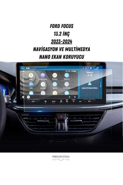 Ford Focus 2023-2024 13.2 Inch Nano Screen Navigation and Multimedia Protector