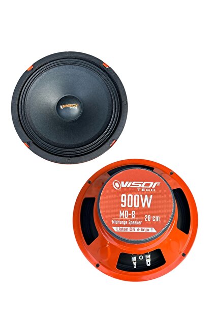 EKT 20 CM 900W VİSORTECH MD-8 100 RMS MİDRANGE - Fiyatı, Yorumları