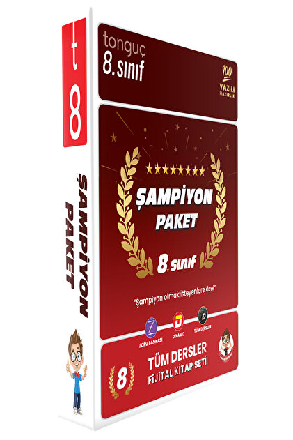 Tonguç Yayınları 8. Sınıf Şampiyon Paketi - Fiyatı, Yorumları