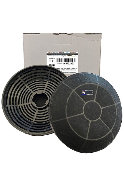 Arçelik ADE 606 4G (7704330116) Davlumbaz Karbon Filtre 2li 1Takım