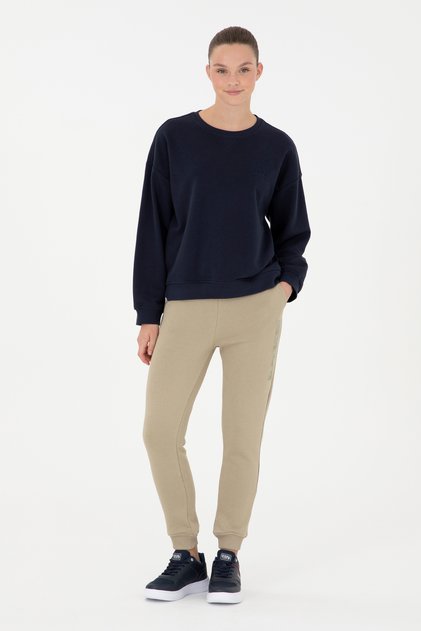 Women's Light Khaki Sweatpants 50289539 -Vr183