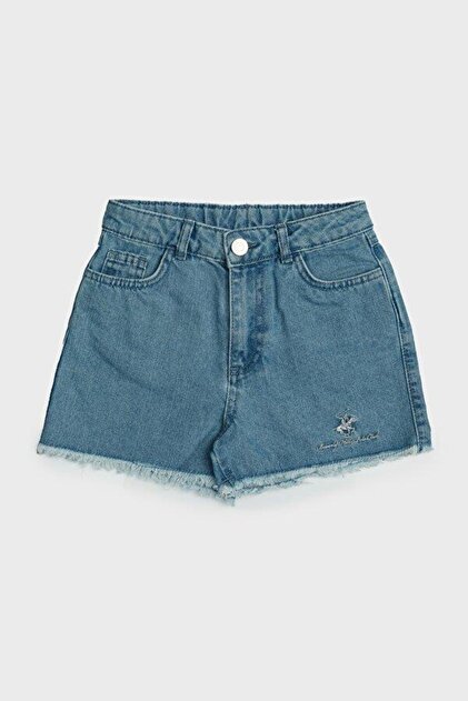 BG Store Kız Çocuk Denim Şort 23SS2BHG114