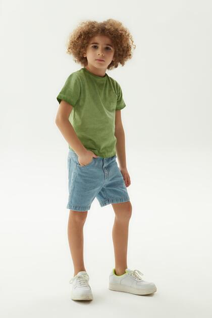 Bg Store Erkek Çocuk Denim Şort