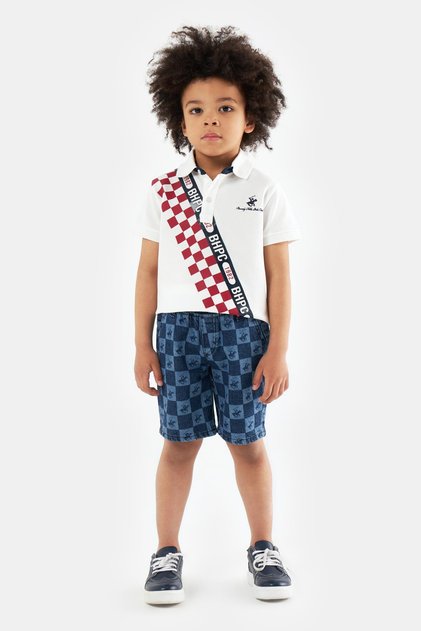 Bg Store Erkek Çocuk Desenli Şort 23ss2bhb106