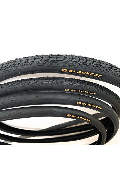 Bike And Art Black Cat A207 3mm Zırhlı Ön Arka Iç Dış Lastik