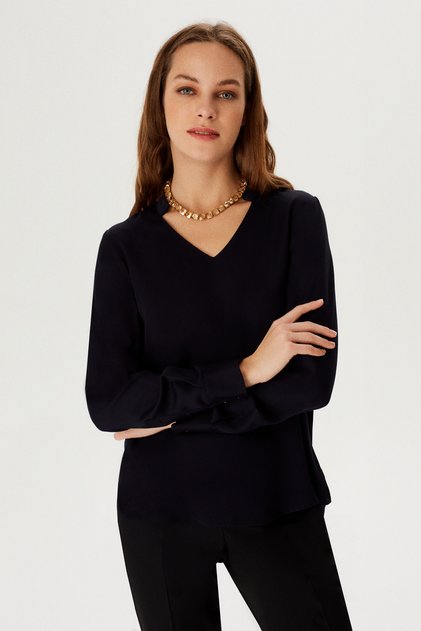 V-Neck Blouse