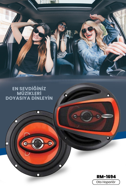 GoldMaster RM-1694 4 WAY 700 WATT OTO HOPARLÖR - Fiyatı, Yorumları