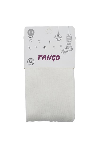 Girl's Cotton Ecru Pantyhose