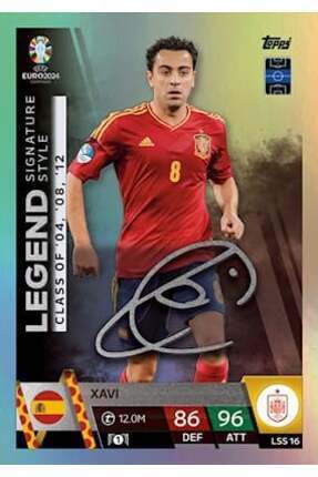 Topps Match Attax Euro 2024 Futbol Kartları Legend Signature Style