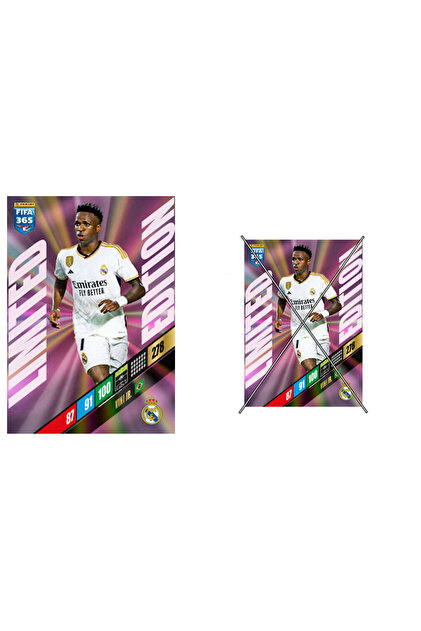 Panini Fifa 365 2024 XXL Limited Edition - Adrenalyn XL Big Size Card Vini  Jr- Trendyol