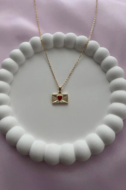Women's Minimalist Gold Letter Necklace