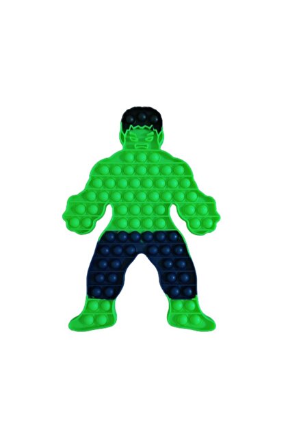 TRUST STORE Push Bubble Fidget Popit Dev Hulk 30 Cm - Fiyatı