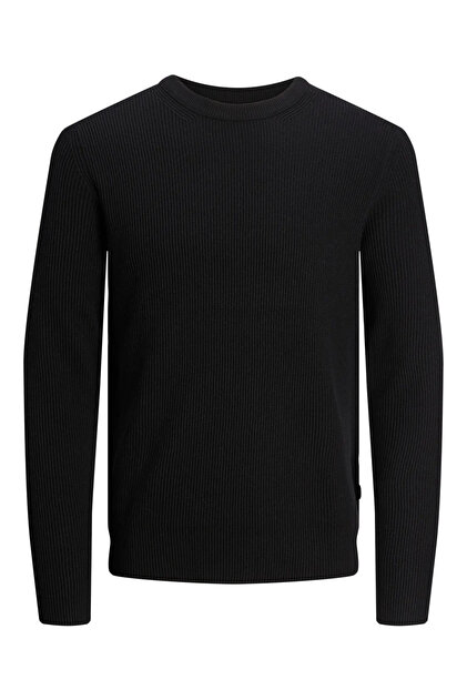 Jack & Jones Oversize Thick Rib Knit Sweater In Blue