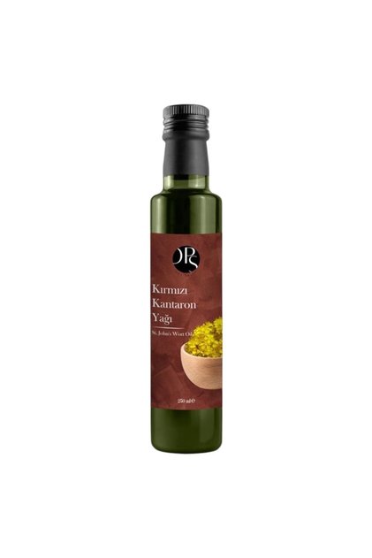 Kırmızı Kantaron Yağı 250 ml (CAM ŞİŞE) %100 Saf Ve Doğal