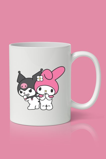 Kuromi 4 Baskılı Kupa Bardak