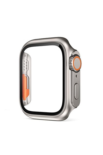 UnDePlus Apple Watch 10/11 Serisi 46mm Watch Ultra Görünümlü Kasa
