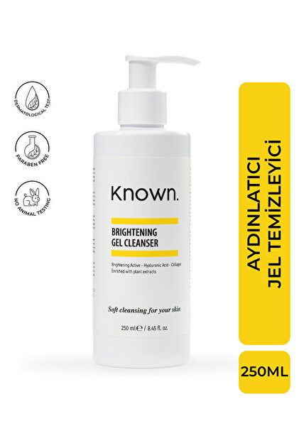 KNOWN. Aydınlatıcı Jel Temizleyici 250 ml - Fiyatı, Yorumları