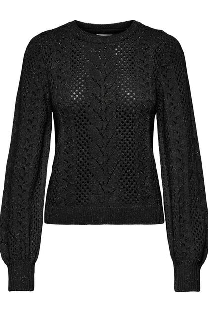 ONLMARY LIFE LS GLITTER O-NECK KNT