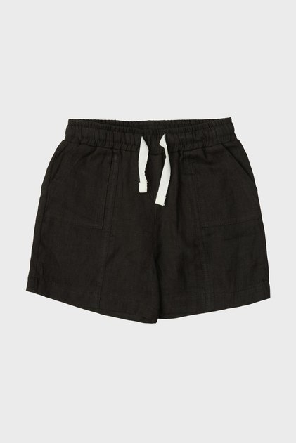 BG Store بيبي بوي شورت أسود