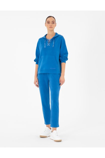 بنطال رياضي بقصة عادية من Saks 50290936 -VR045