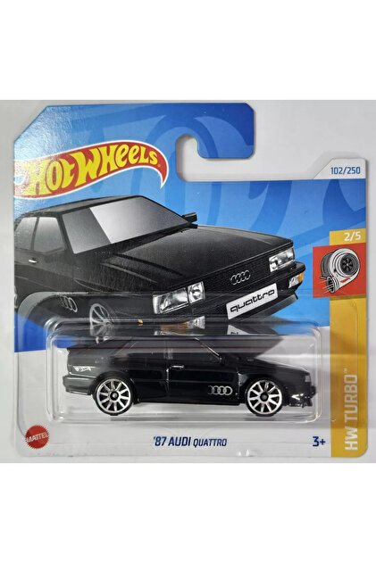 Single Car'87 Audi Quattro Black