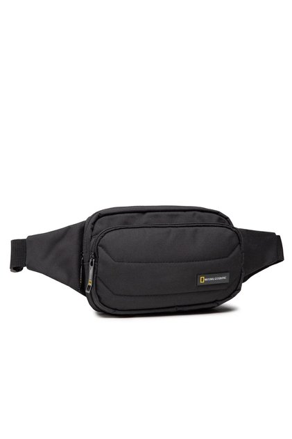 Τσάντα μέσης Unisex με πολλές θήκες Μαύρη N00718.06