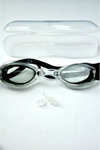 Pool Sea Adult Swimming Goggles with Earplugs Pool Goggles