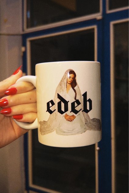 Lana Del Rey Edeb Beyaz Kupa Bardak