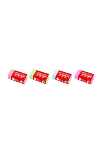Dust-Free Colored Erasers Box of 24