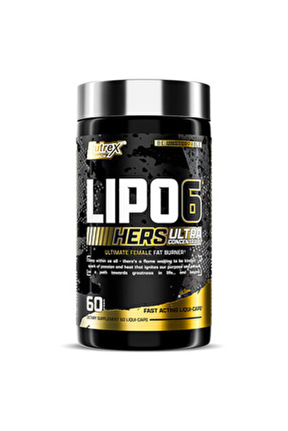 Nutrex Research Lipo 6 Black Powerful, 120 Capsules- Trendyol
