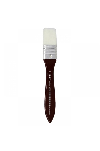 21-11181 3500 Sersi No:1 White Synthetic Burgundy Handle Floor Brush