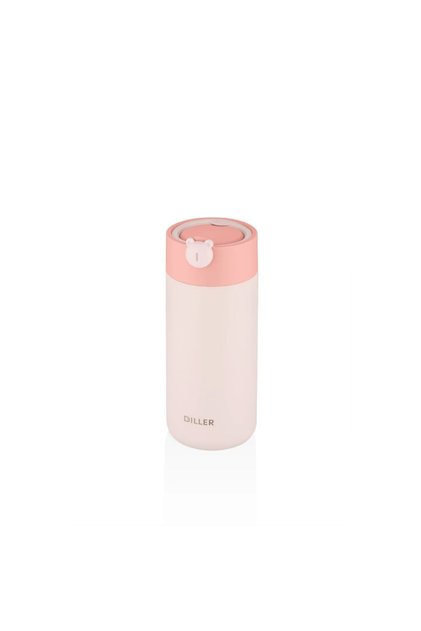 DILLER SÜZGEÇLİ SİLİKON KULPLU ÇELİK TERMOS 420ML VGN-8992