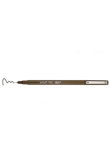 Le Pen 4300 Pen Extra Fine Nib Metal Clip 0.3 mm Nib Sepia