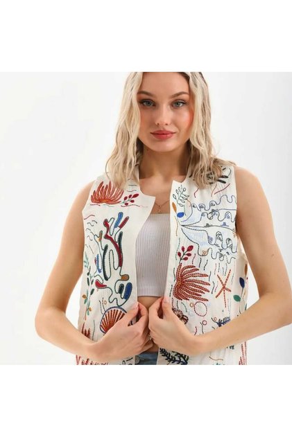 women's embroidery vest NEW COLLECTION FOR DIFFERENCE LOVERS